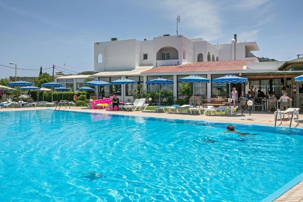 Diamond Apartments Faliraki Bagian luar foto